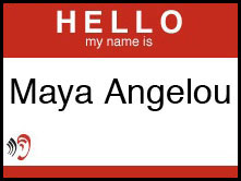 MayaAngelou