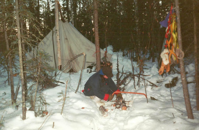 Terry Lynn Johnson snow camping