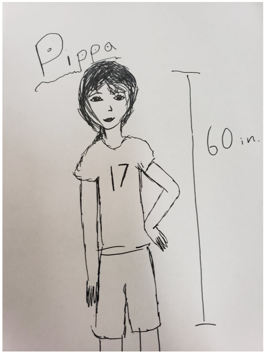 Sketch of Pippa