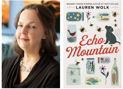 Author Lauren Wolk and her novel Echo Mountain