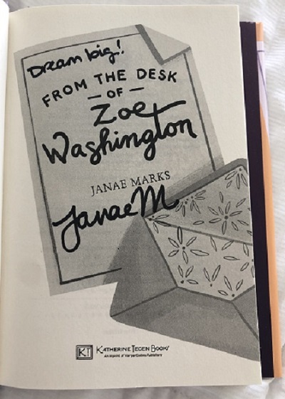 from the desk of zoe washington