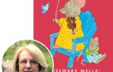 author Rosemary Wells and the cover of her book You Can Do It, Noisy Nora!