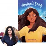 Hena Khan and the cover of Amina's Song