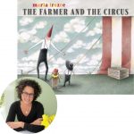 Marla Frazee and the cover of The Farmer and the Circus