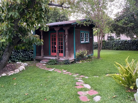 Marla Frazee's backyard studio.