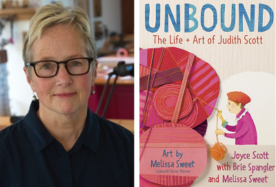 Melissa Sweet and the cover of Unbound