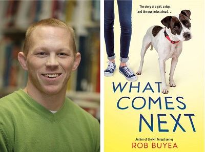 Rob Buyea and the cover of What Comes Next