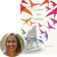 Janet Fox and the cover of Carry Me Home