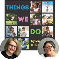 Sylvia Vardell and Janet Wong and cover of Things We Do