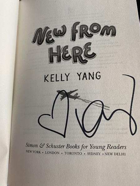 New from Here, Book by Kelly Yang