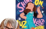 Rebecca Barcarcel and the cover of Shine On, Luz Veliz