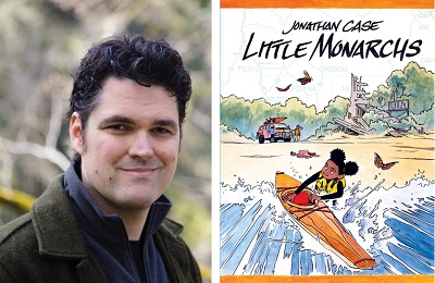 Jonathan Case and the cover of Little Monarchs