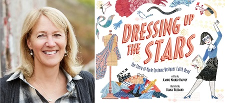 Jeanne Walker Harvey and the cover of Dressing Up the Stars