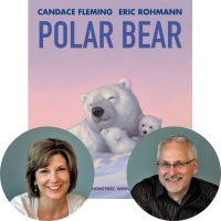 Candace Fleming, Eric Rohmann, and the cover of Polar Bear