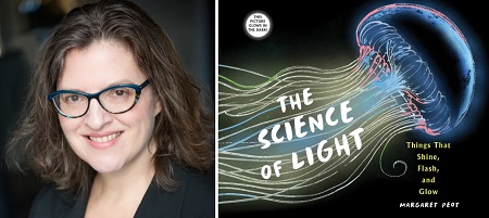 Margaret Peot and the cover of The Science of Light