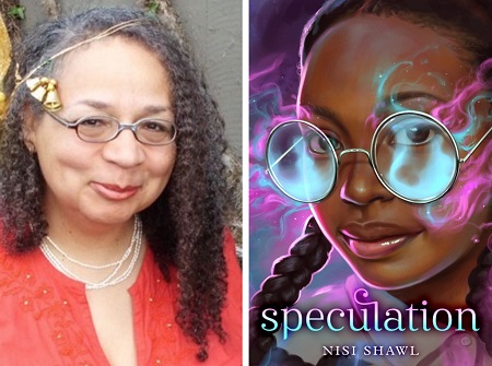 Nisi Shawl and the cover of Speculation