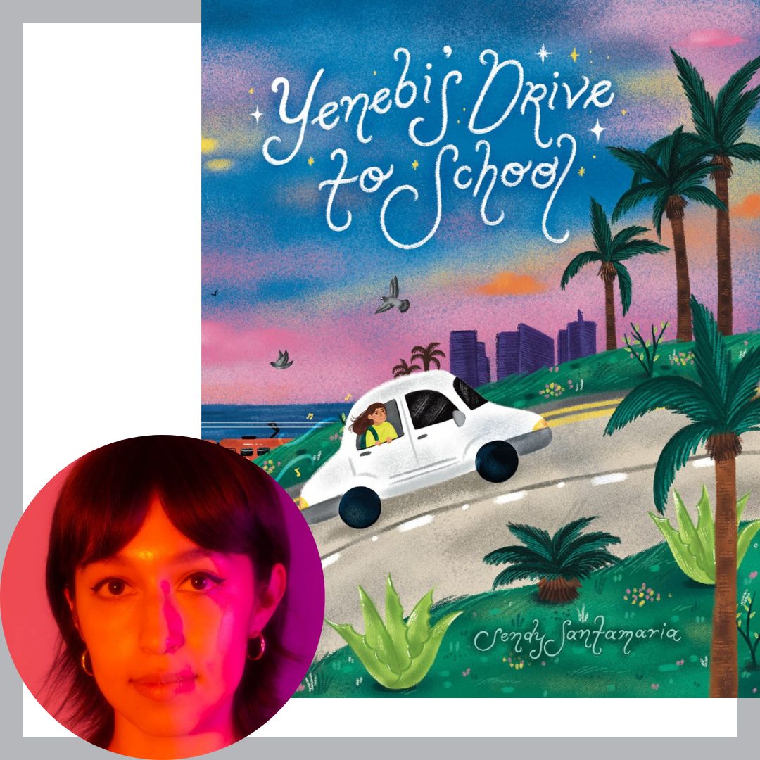 Sendy Santamaria and the cover of Yenebi's Drive to School