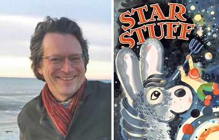 Rand Burkert and the cover of Star Stuff.
