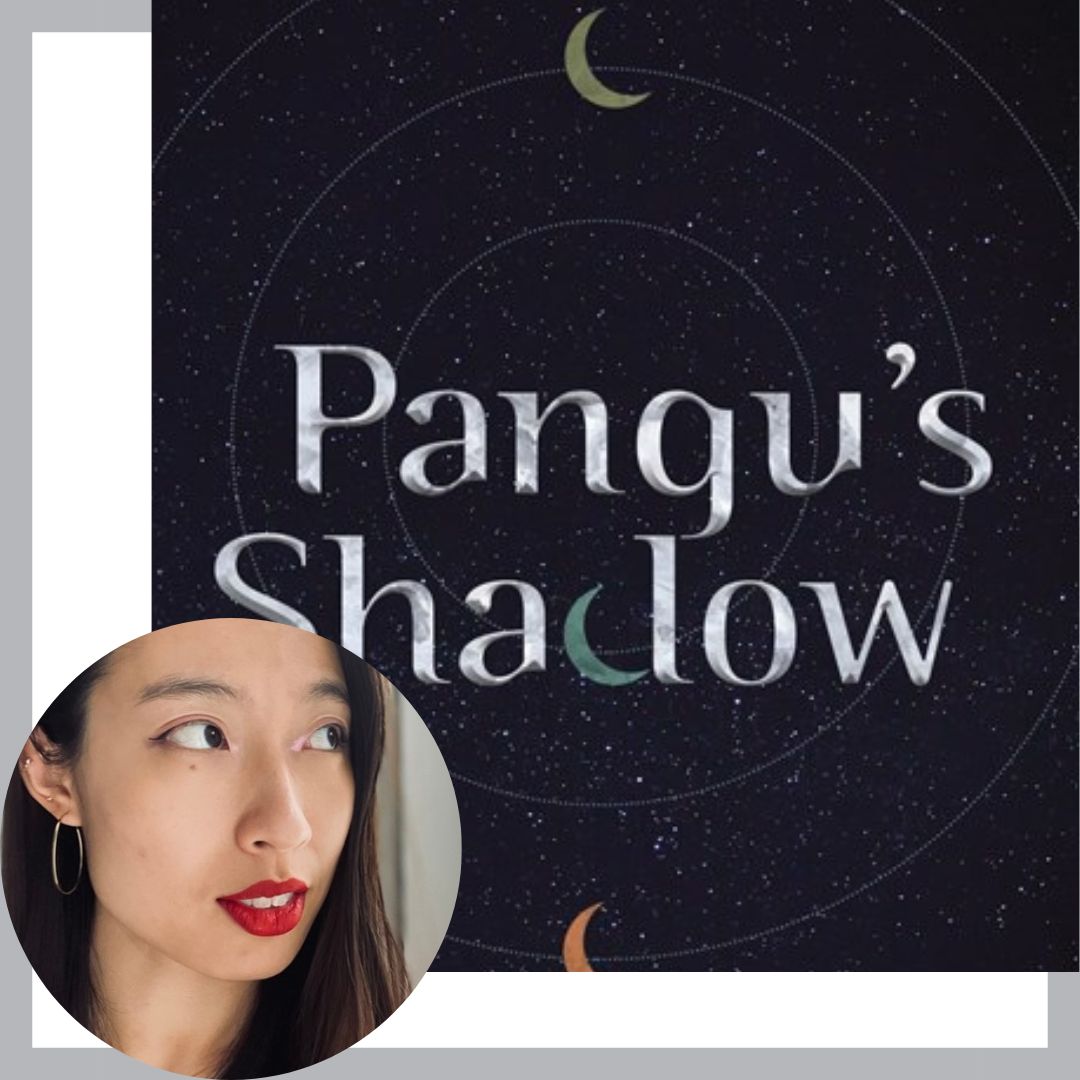 Karen Bao and the cover of Pangu's Shadow