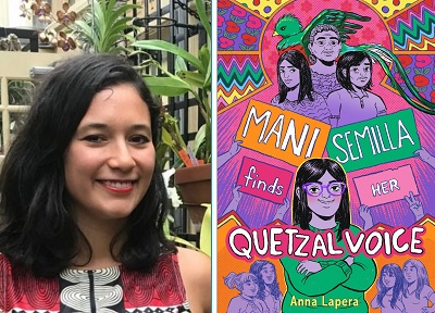 Anna Lapera and the cover of Mani Semilla Finds Her Quetzal Voice