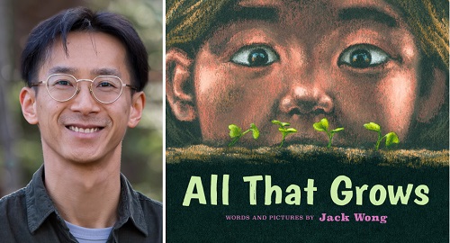 Jack Wong and the cover of All That Grows