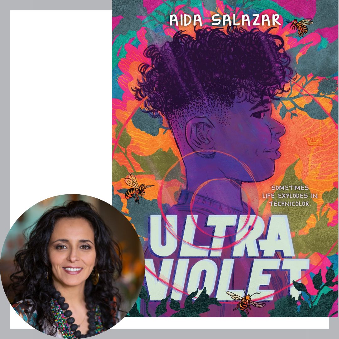 Aida Salazar and the cover of Ultraviolet