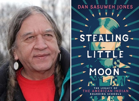 Dan SaSuWeh Jones and the cover of Stealing Little Moon