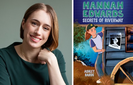 Ashley Hards and the cover of Hannah Edwards