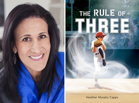 Heather Murphy Capps and the cover of The Rule of Three