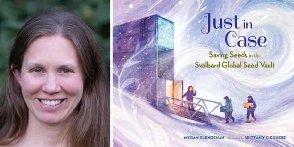 Megan Clendenan and the cover of Just in Case
